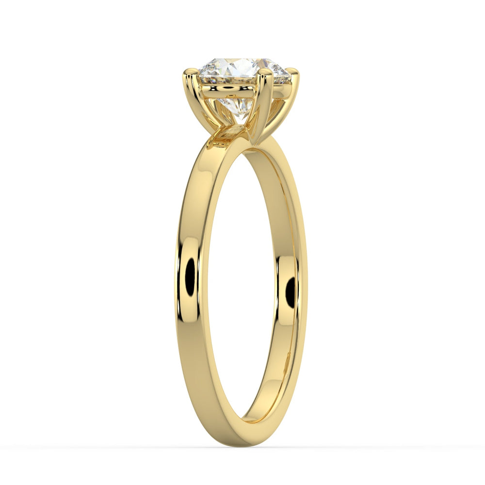 Classic Sparkle Solitaire Engagement Ring - R1007 in by 18 KARATS