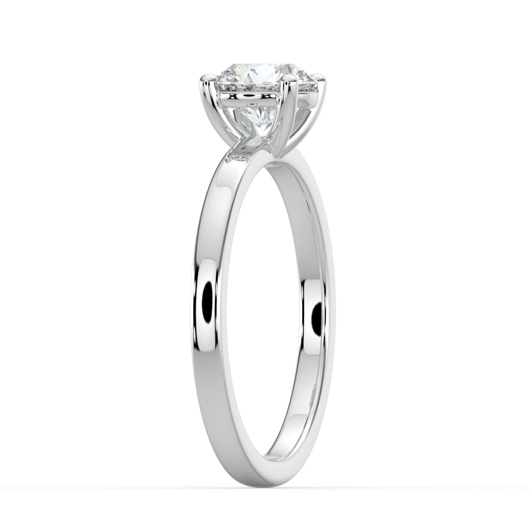 Classic Sparkle Solitaire Engagement Ring - R1007 in by 18 KARATS