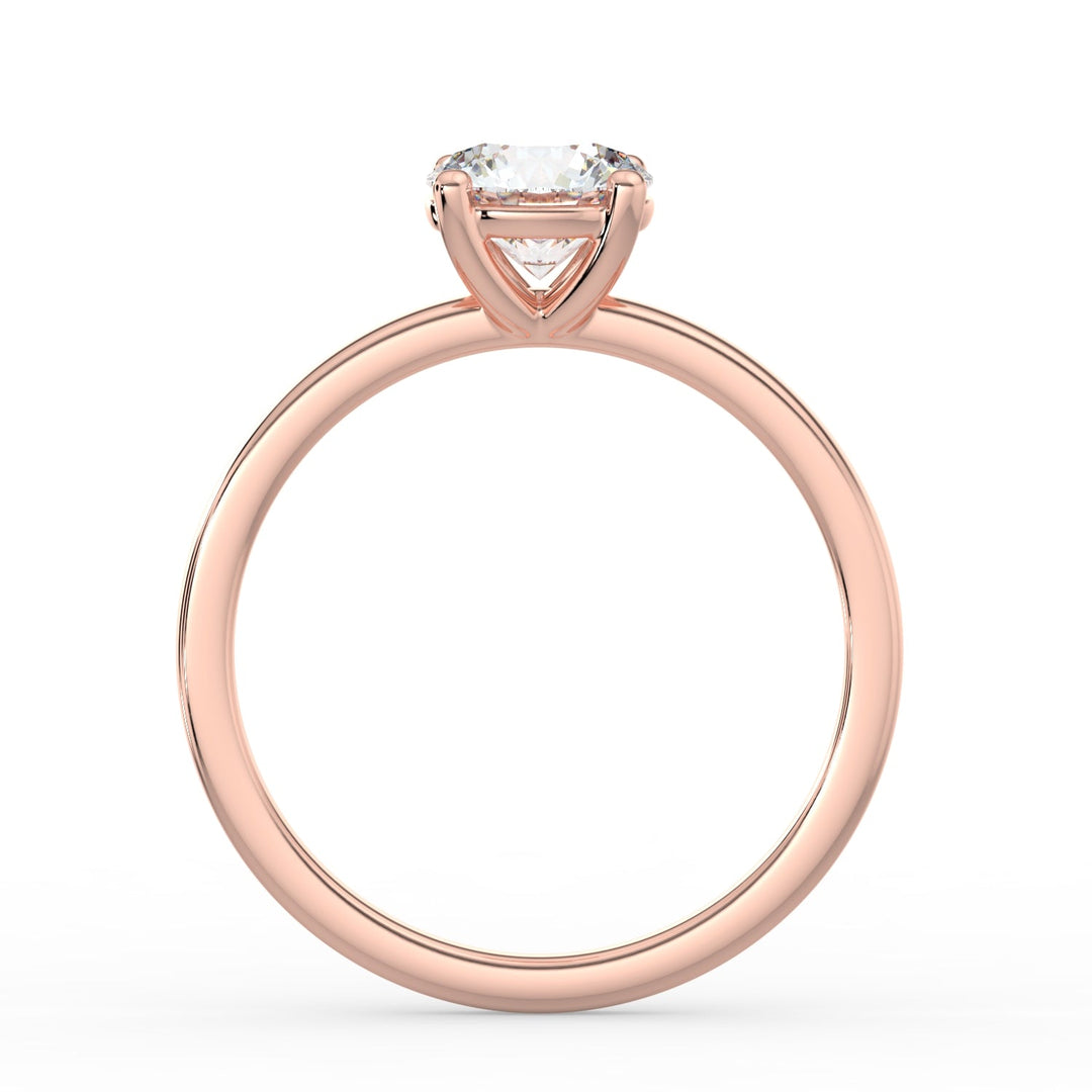 Classic Sparkle Solitaire Engagement Ring - R1007 in by 18 KARATS