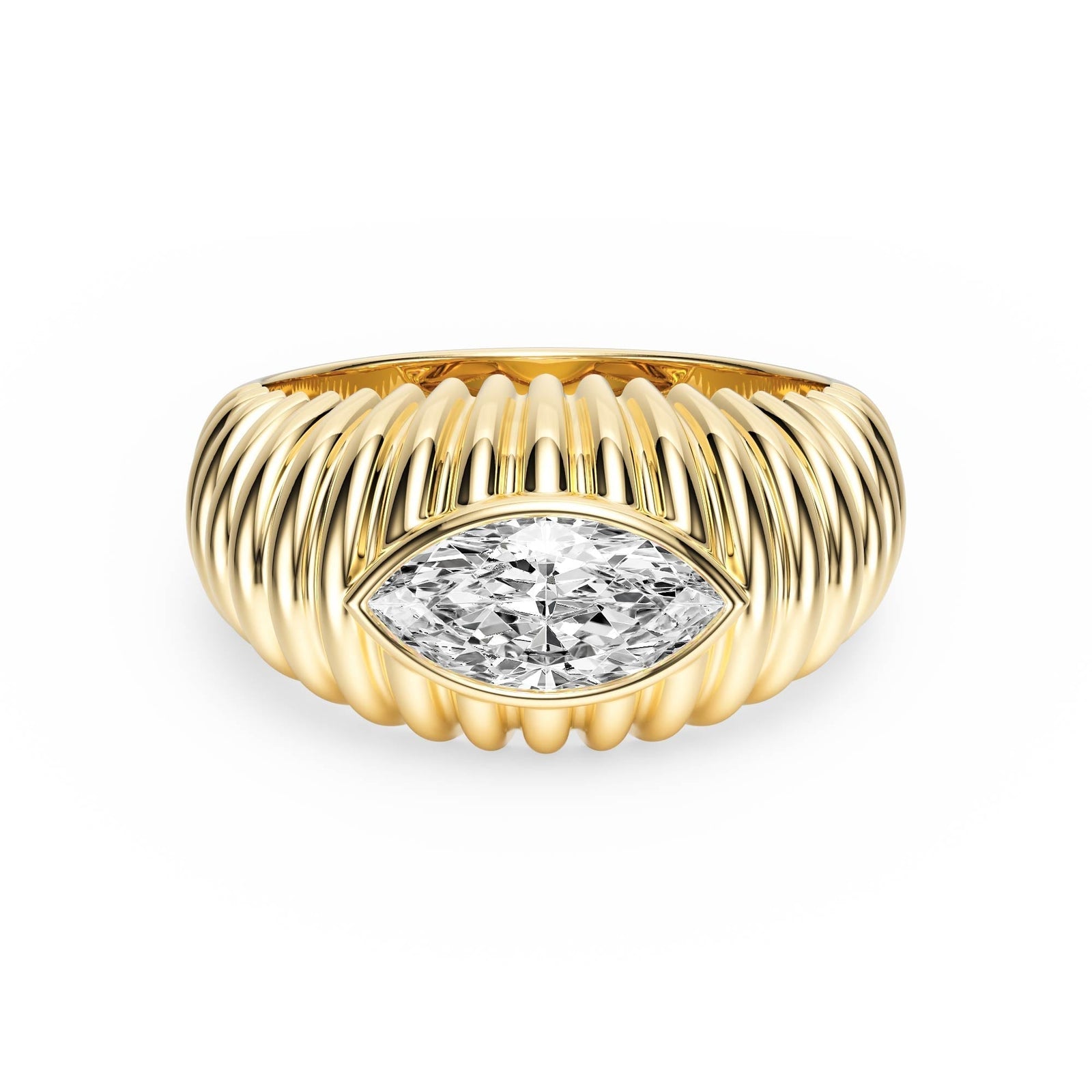 Completed Ring (United States Size 4.50) in ring by 18 KARATS INC.