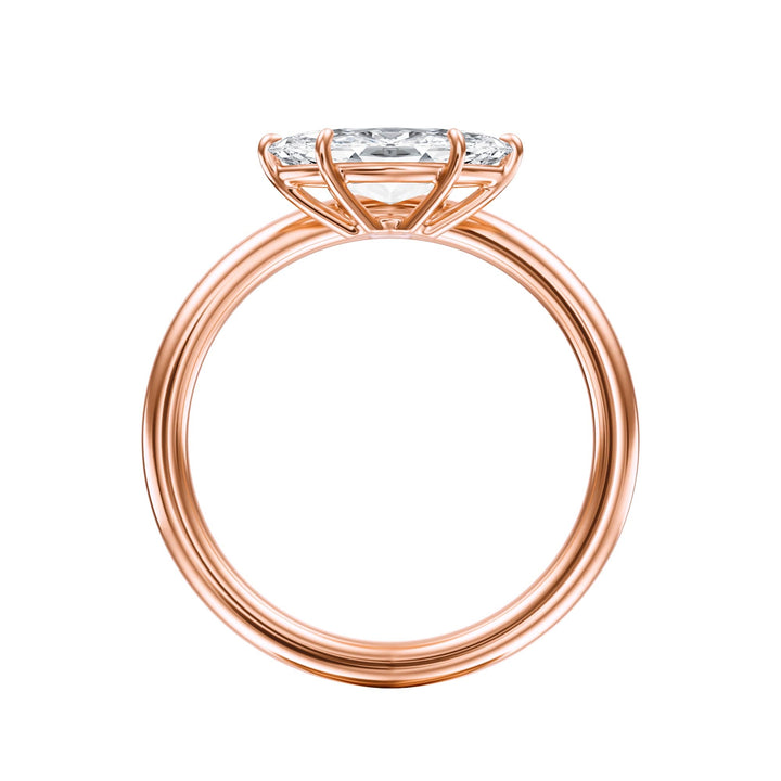 Contour Marquise Diamond Engagement Ring - R1064 in Ring by 18 KARATS INC.