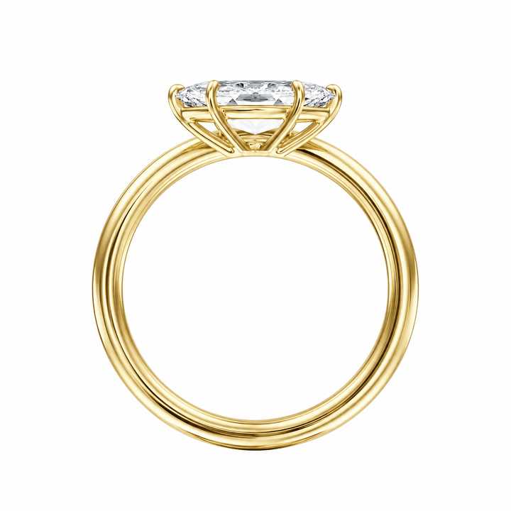 Contour Marquise Lab Diamond Ring in Ready Rings by 18 KARATS INC.
