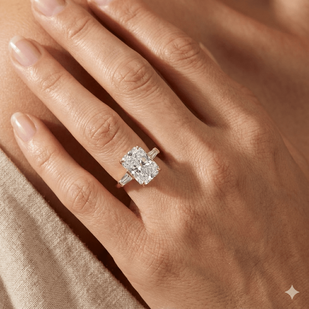 Cushion Royale Diamond Ring - R1033 in Ring by 18 KARATS