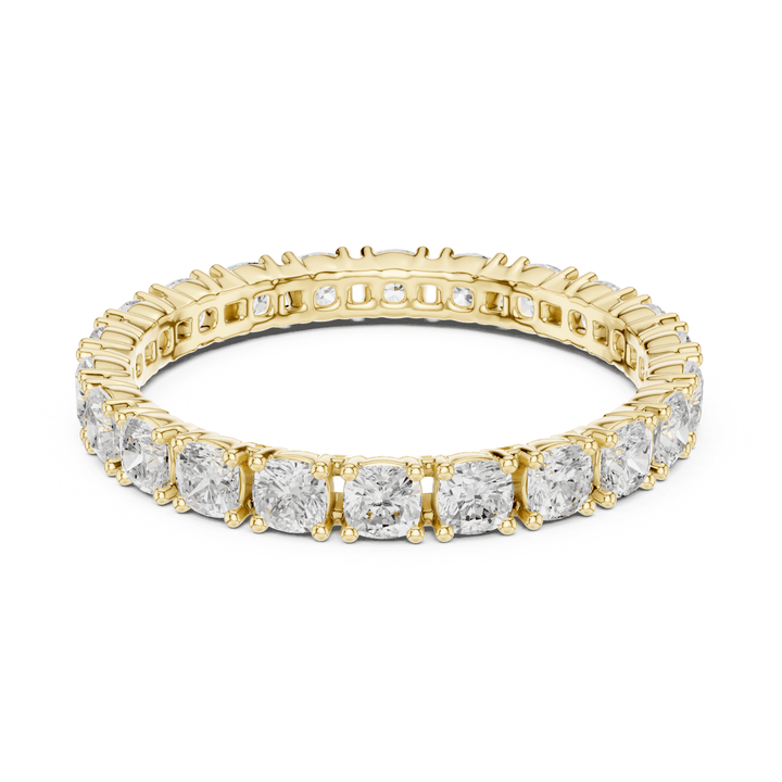 Cushion Square 1.24 ctw Diamond Eternity Band - B1180 in Wedding Bands by 18 KARATS INC.