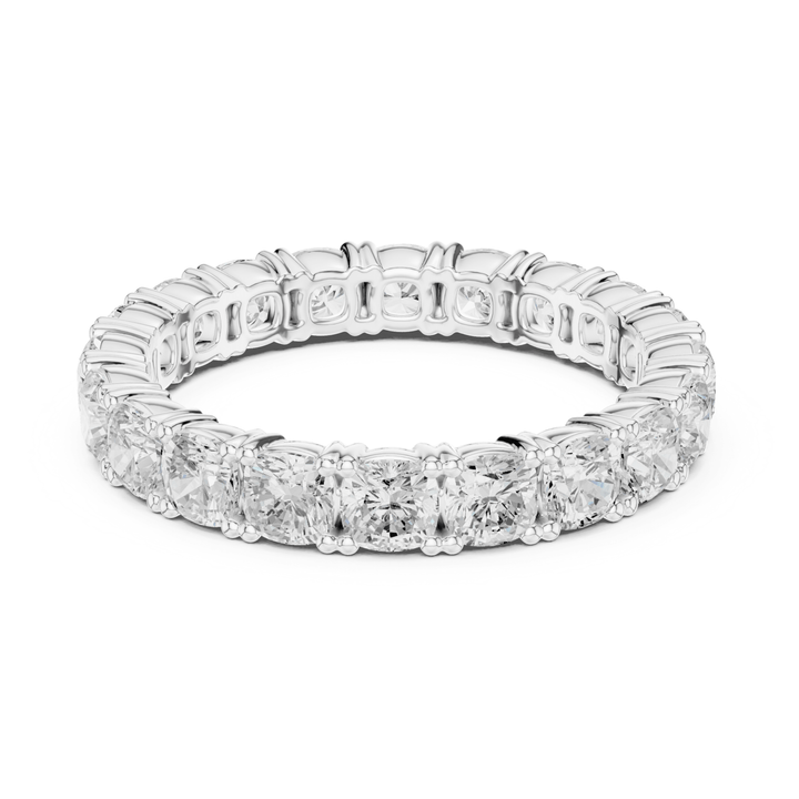 Cushion Square Cut 2.8 ctw Diamond Eternity Band - B1184 in Wedding Bands by 18 KARATS INC.
