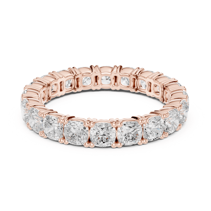 Cushion Square Cut 2.8 ctw Diamond Eternity Band - B1184 in Wedding Bands by 18 KARATS INC.