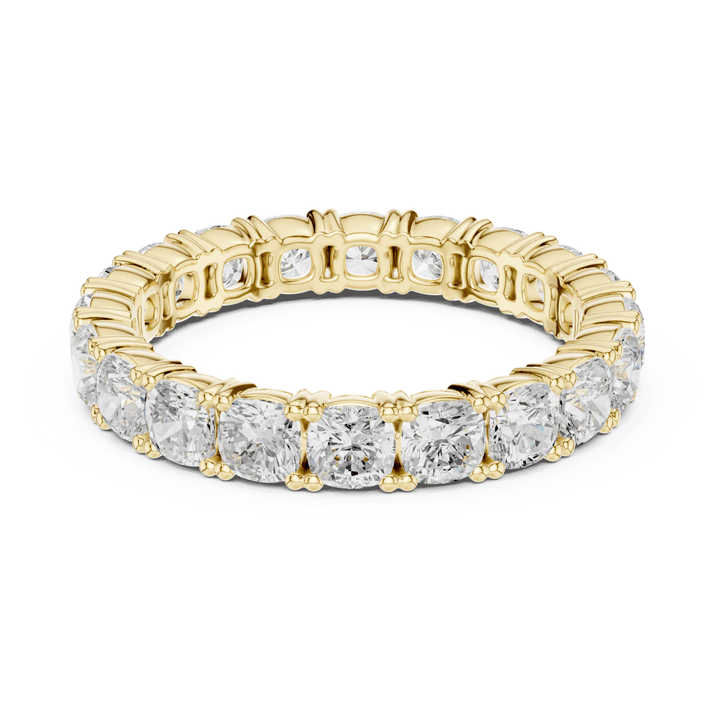 Cushion Square Cut 2.8 ctw Diamond Eternity Band - B1184 in Wedding Bands by 18 KARATS INC.