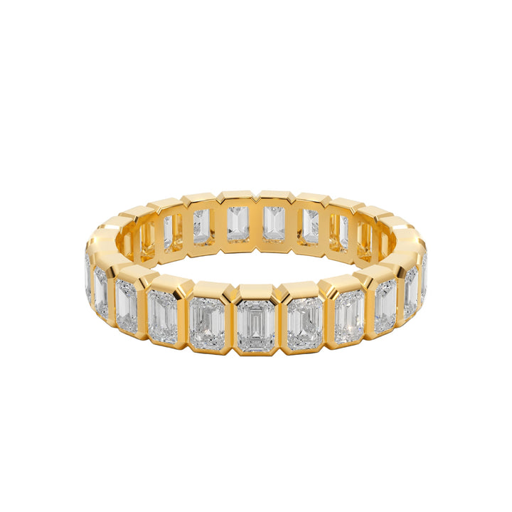 Emerald Mirage - B1014 in Wedding Bands by 18 KARATS