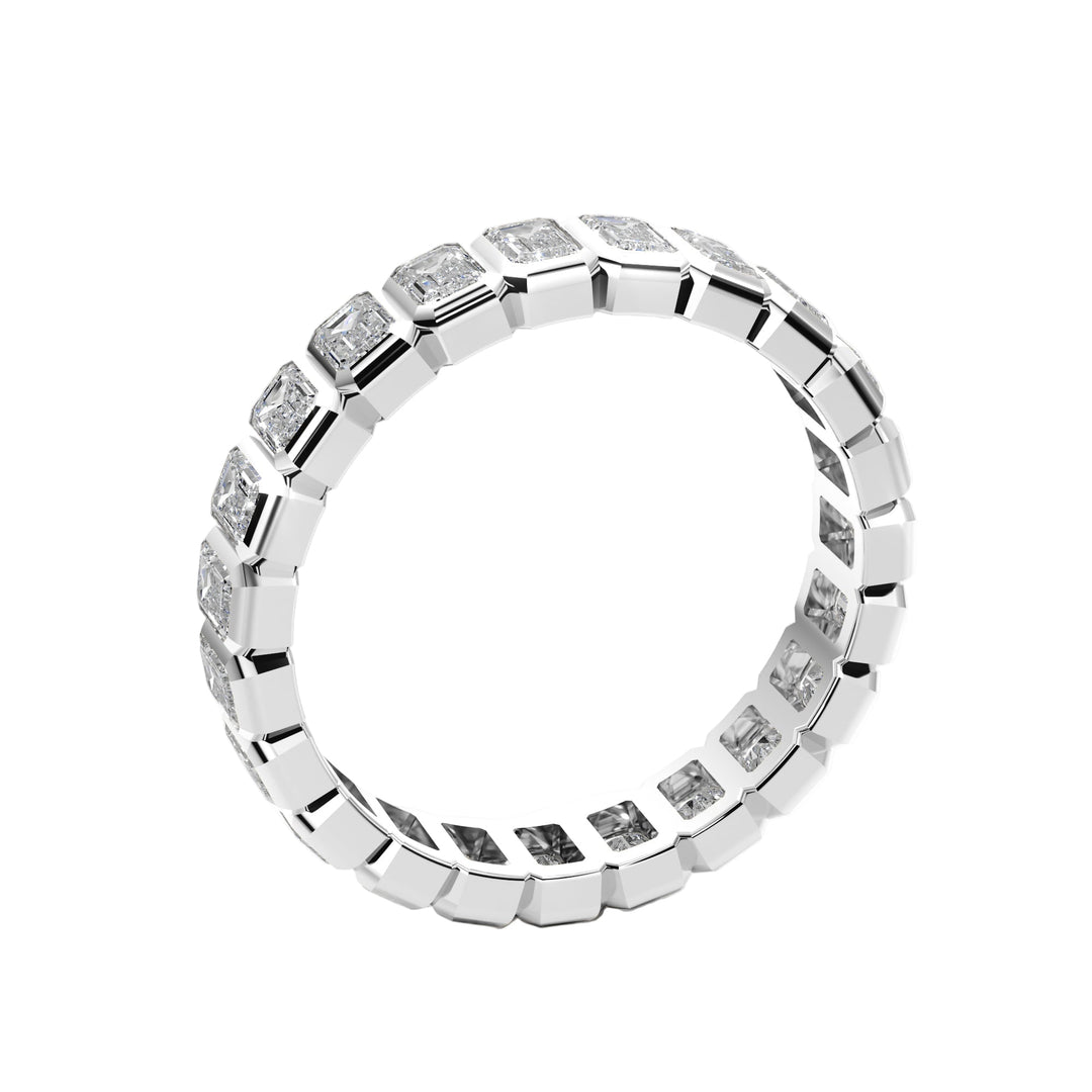 Emerald Mirage - B1014 in Wedding Bands by 18 KARATS