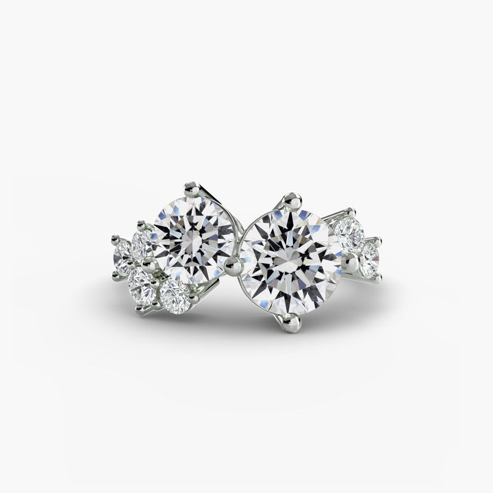 Eternal Embrace Ring in setting by 18 KARATS