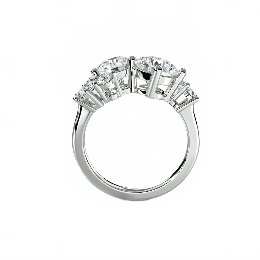 Eternal Embrace Ring in setting by 18 KARATS