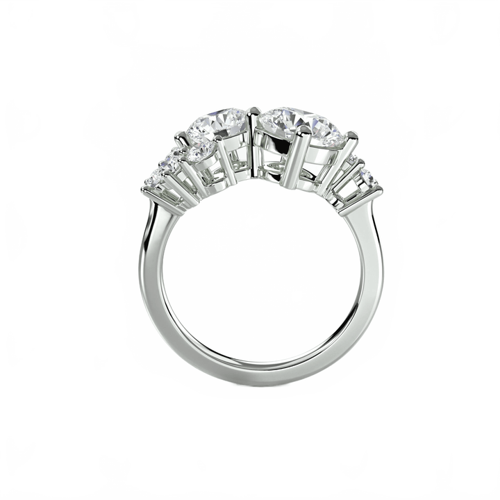 Eternal Embrace Ring in setting by 18 KARATS