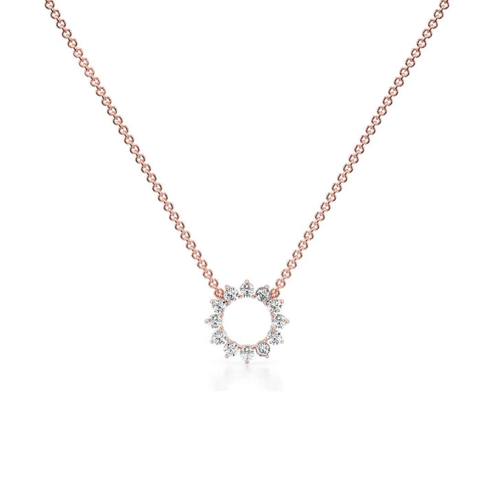 Eternal Love Pendant — P1104 in Necklace by 18 KARATS