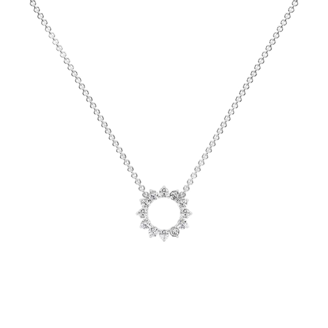 Eternal Love Pendant — P1104 in Necklace by 18 KARATS