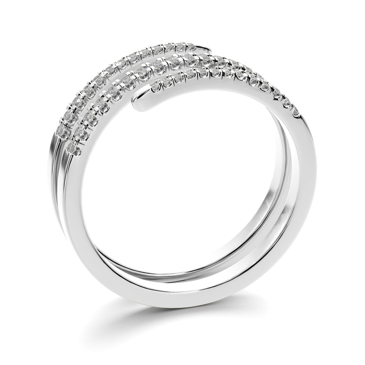 Eternal Spiral Band - B1015 in Wedding Bands by 18 KARATS