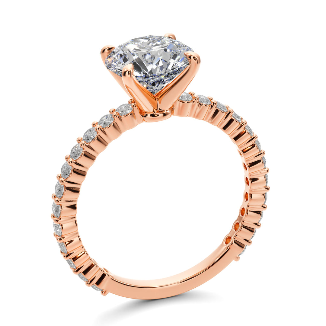 Forever Sparkle Engagement Ring -  R1201 in Ring by 18 KARATS