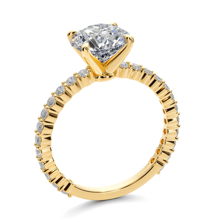 Forever Sparkle Engagement Ring -  R1201 in Ring by 18 KARATS