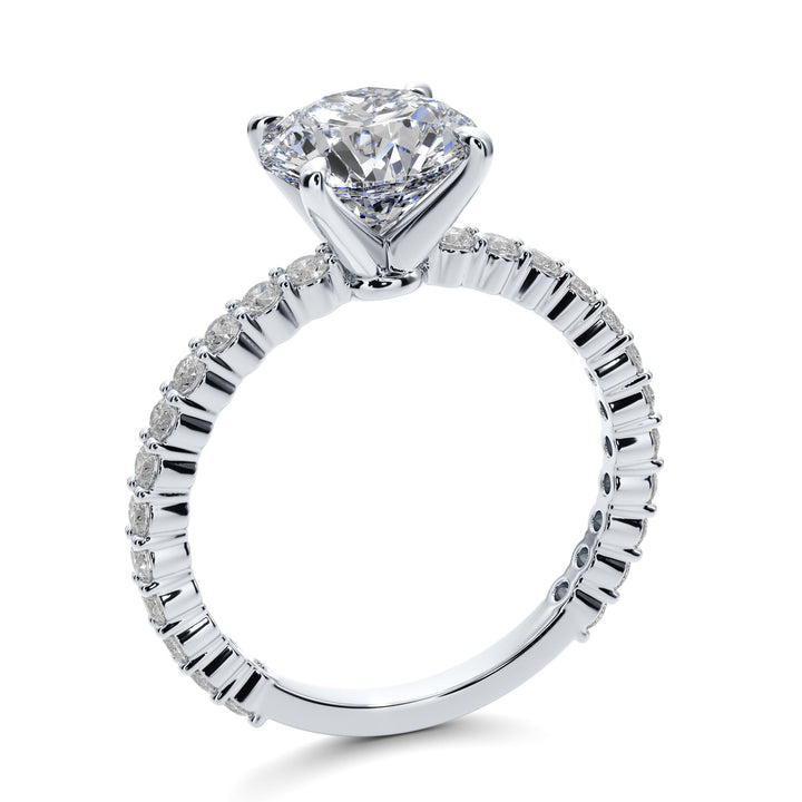 Forever Sparkle Engagement Ring -  R1201 in Ring by 18 KARATS