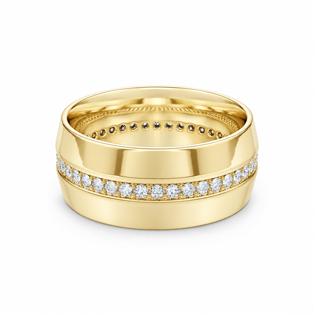 The Horizon Wedding Band