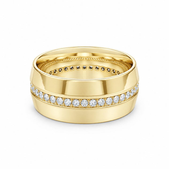 The Horizon Wedding Band