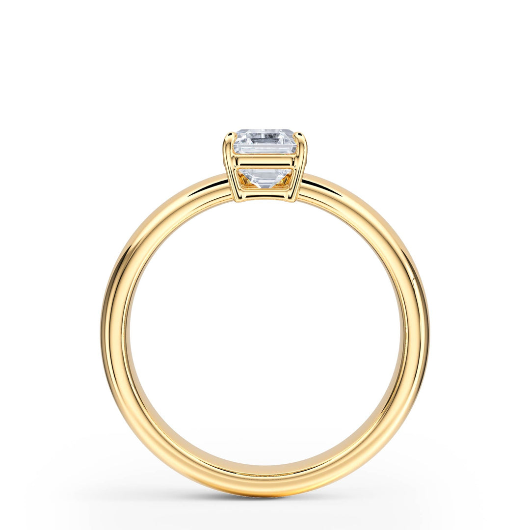 Hover Asscher Lab Diamond Ring - R1223 in Ready Rings by 18 KARATS INC.
