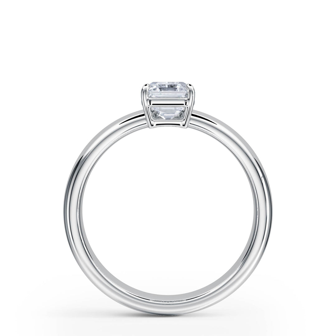 Hover Asscher Lab Diamond Ring - R1223 in Ready Rings by 18 KARATS INC.