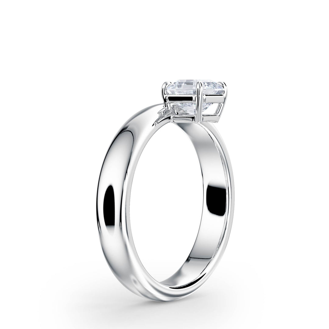 Hover Asscher Lab Diamond Ring - R1223 in Ready Rings by 18 KARATS INC.