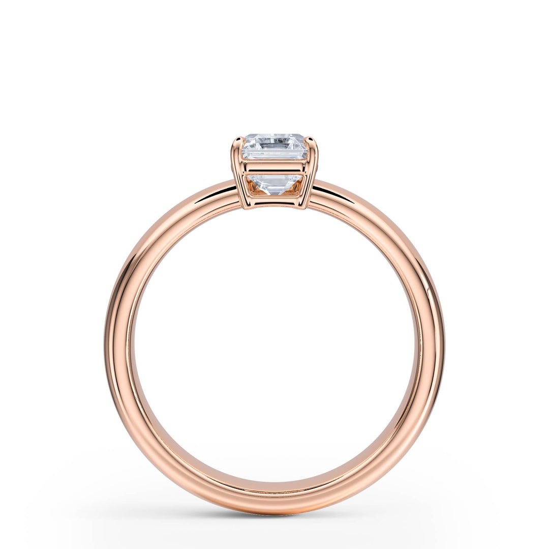 Hover Asscher Lab Diamond Ring - R1223 in Ready Rings by 18 KARATS INC.