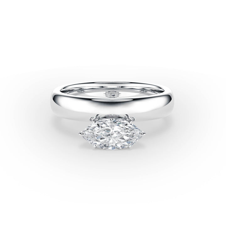 Hover Marquise Lab Diamond Ring - R1220 in Ready Rings by 18 KARATS INC.