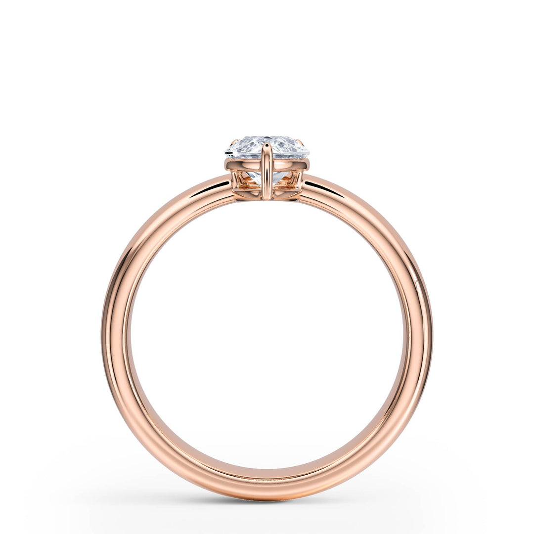 Hover Pear Lab Diamond Ring - R1219 in Ready Rings by 18 KARATS INC.