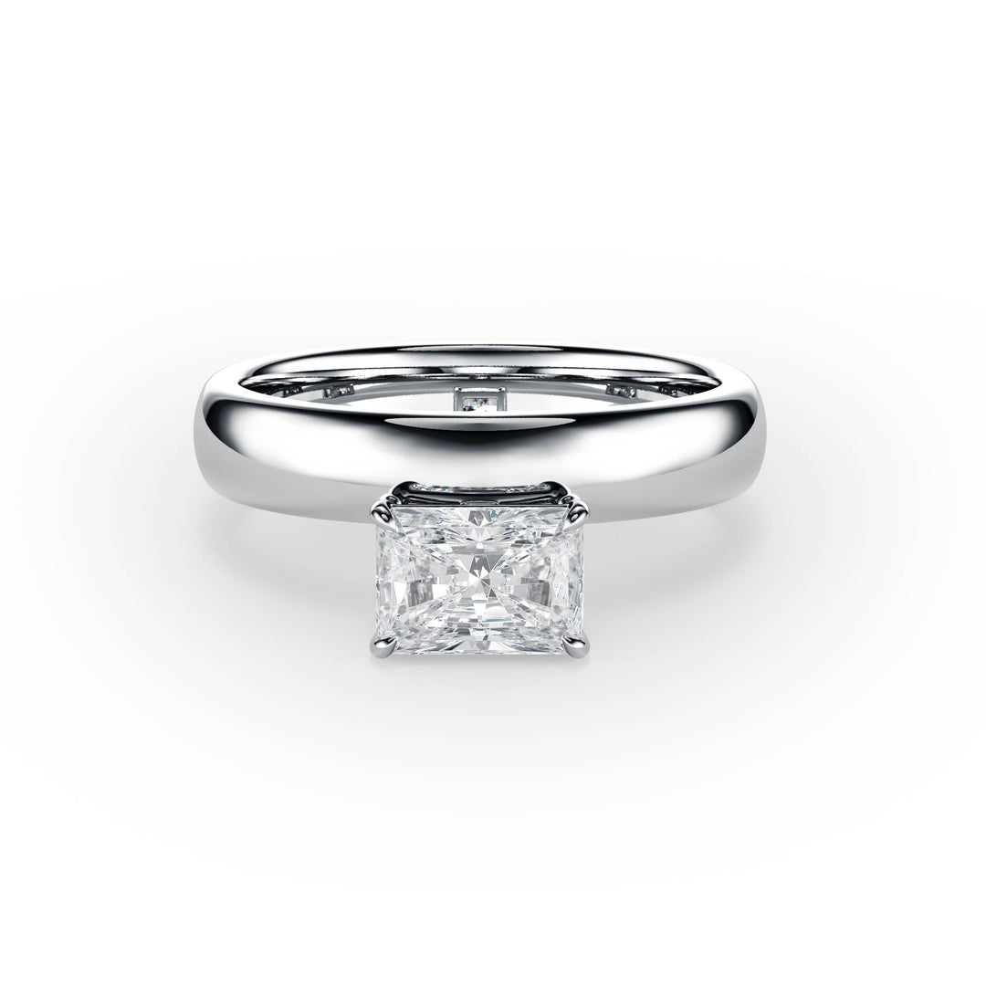 Hover Radiant Lab Diamond Ring - R1218 in Ready Rings by 18 KARATS INC.