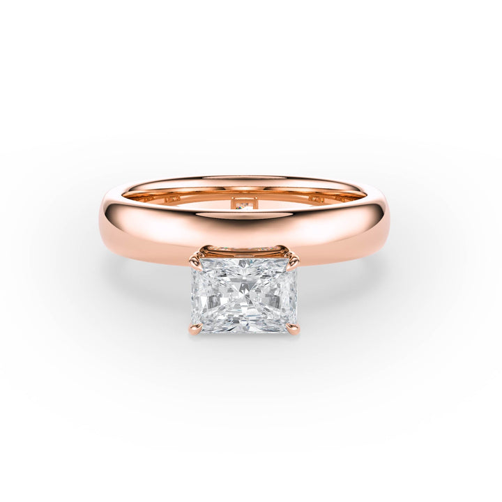 Hover Radiant Lab Diamond Ring - R1218 in Ready Rings by 18 KARATS INC.