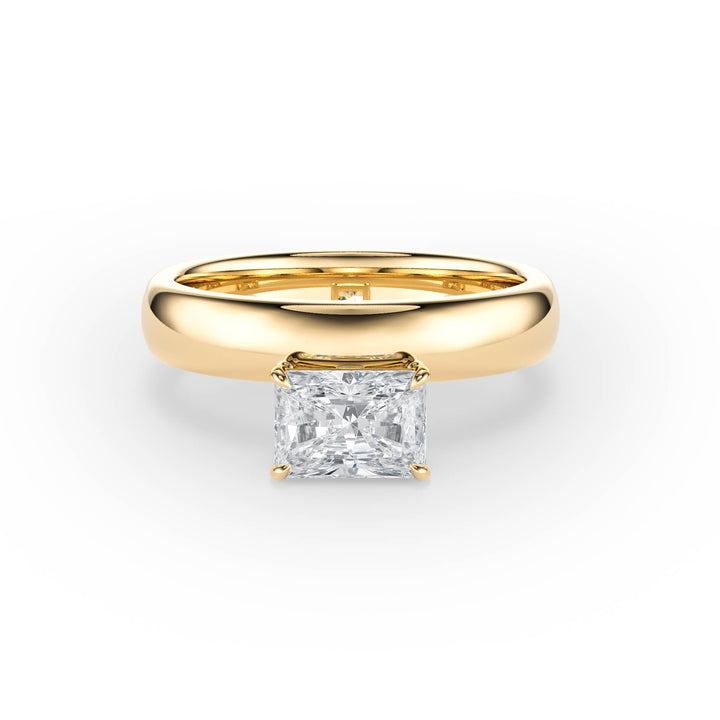 Hover Radiant Lab Diamond Ring - R1218 in Ready Rings by 18 KARATS INC.