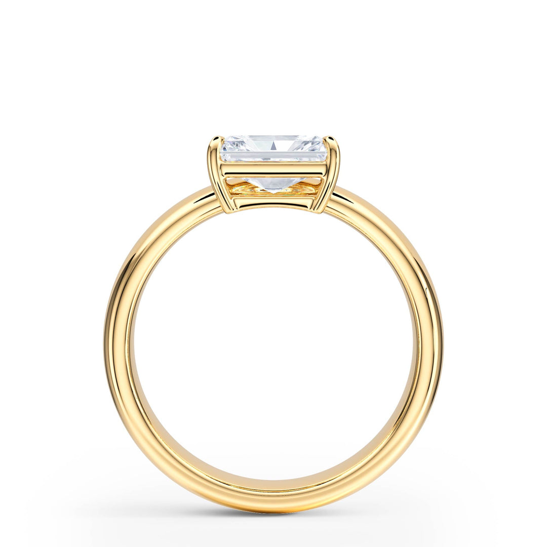 Hover Radiant Lab Diamond Ring - R1218 in Ready Rings by 18 KARATS INC.