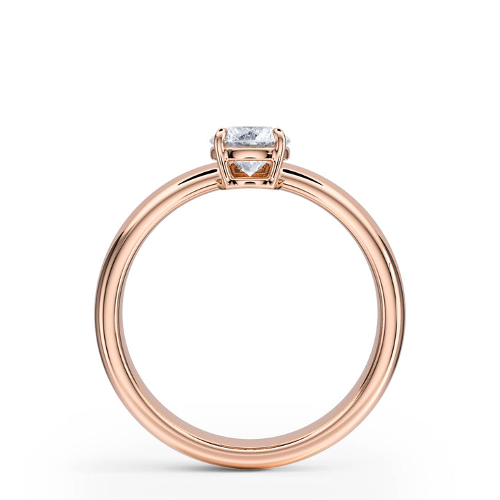Hover Round Lab Diamond Ring - R1216 in Ready Rings by 18 KARATS INC.