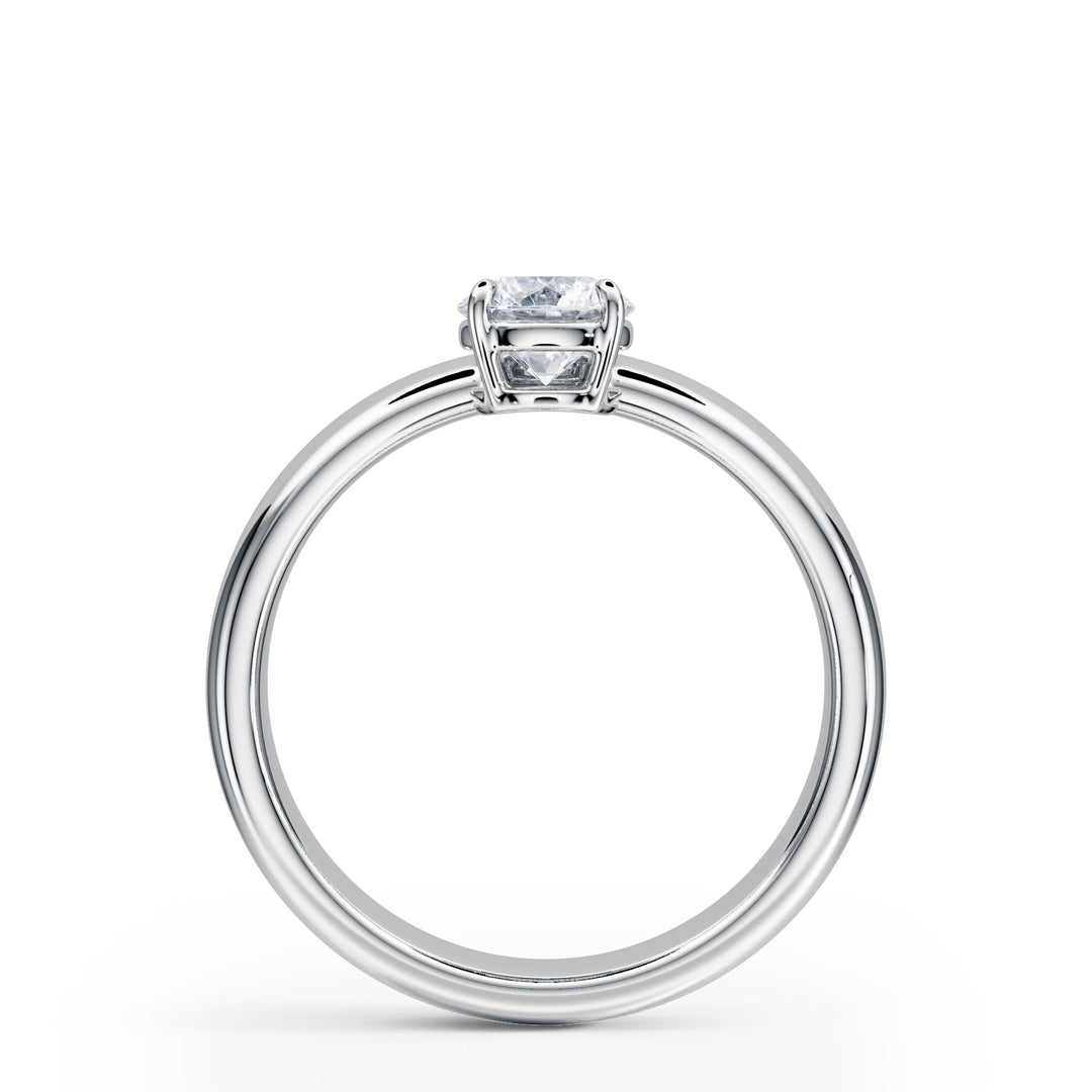 Hover Round Lab Diamond Ring - R1216 in Ready Rings by 18 KARATS INC.