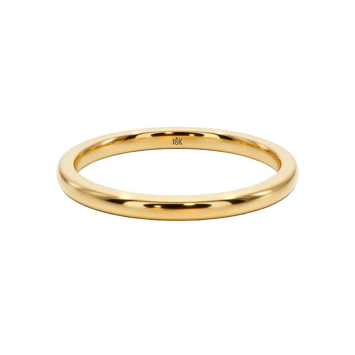 Luxury Love Wedding Band - B1008 in Wedding Bands by 18 KARATS