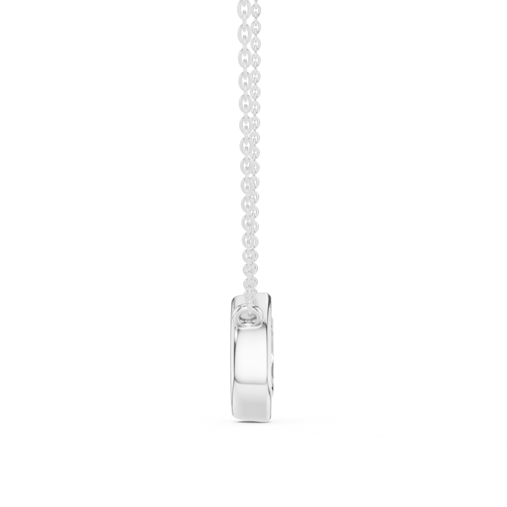 Marquise Cut Diamond Bezel Solitaire - P1135MQ2 in Necklace by 18 KARATS INC.