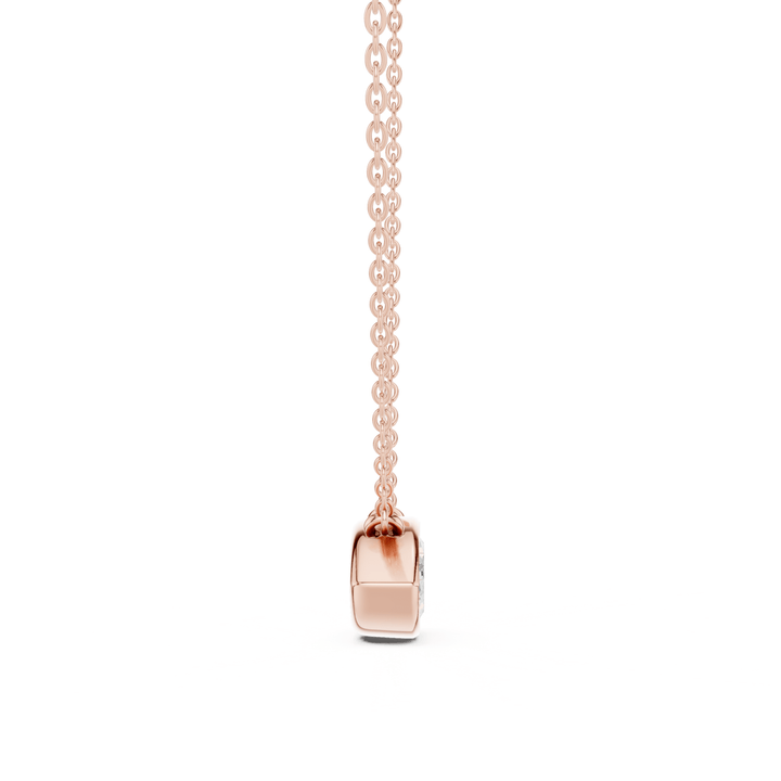 Marquise Cut Diamond Bezel Solitaire Pendant – P1135MQ in Necklace by 18 KARATS INC.