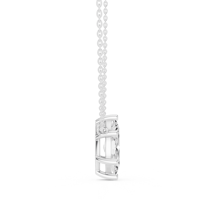 Marquise Cut Diamond Solitaire Pendant - P1134MQ in Necklace by 18 KARATS INC.
