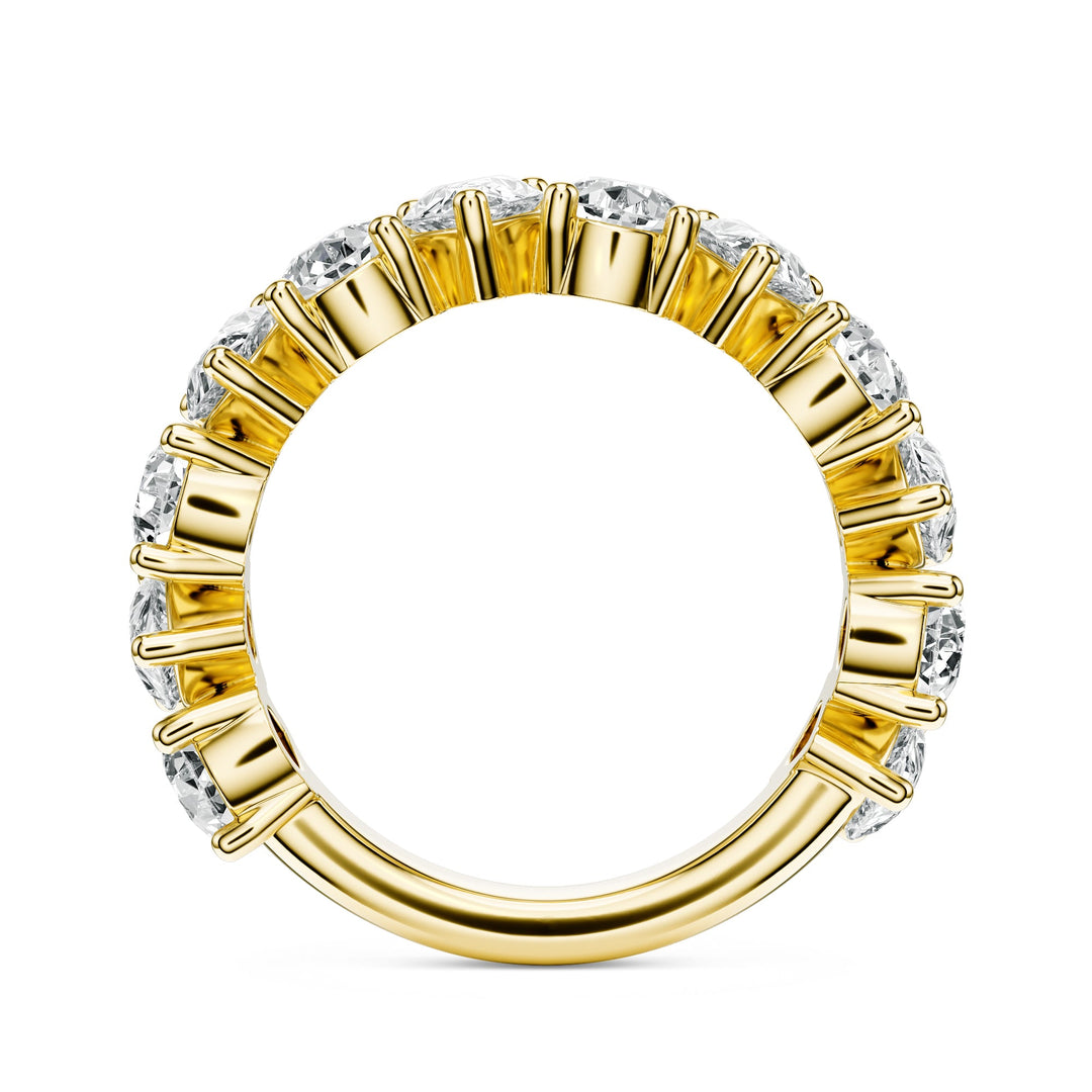 Pear Shape Diamond Wedding Band in Wedding Bands by 18 KARATS INC.