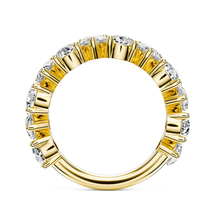 Pear Shape Diamond Wedding Band in Wedding Bands by 18 KARATS INC.