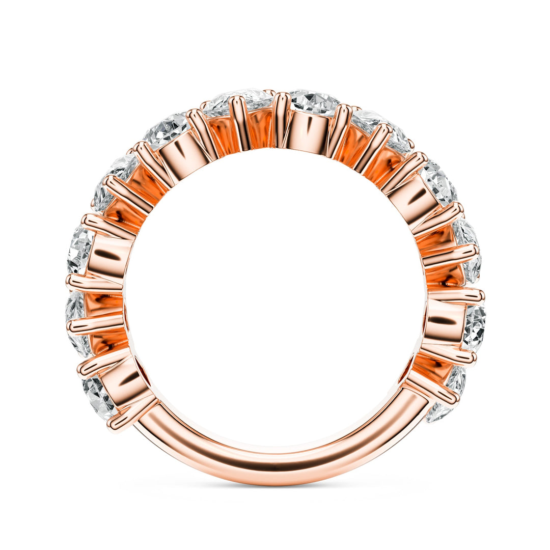 Pear Shape Diamond Wedding Band in Wedding Bands by 18 KARATS INC.
