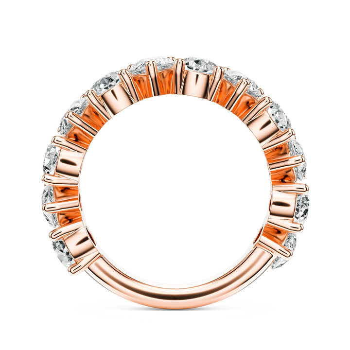 Pear Shape Diamond Wedding Band in Wedding Bands by 18 KARATS INC.