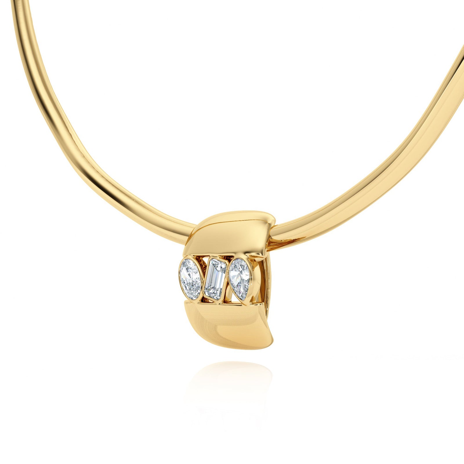 Pendent "Piece of Peace" - SC1002 in Necklace by 18 KARATS