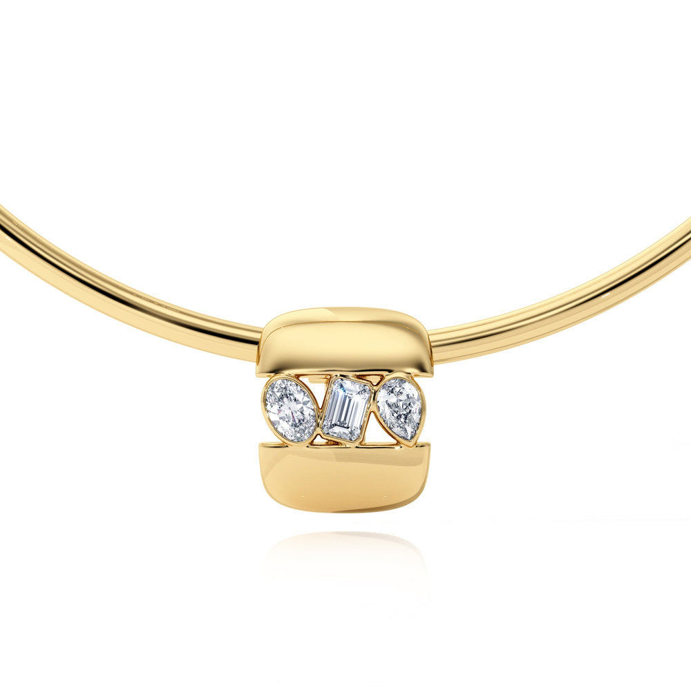 Pendent "Piece of Peace" - SC1002 in Necklace by 18 KARATS