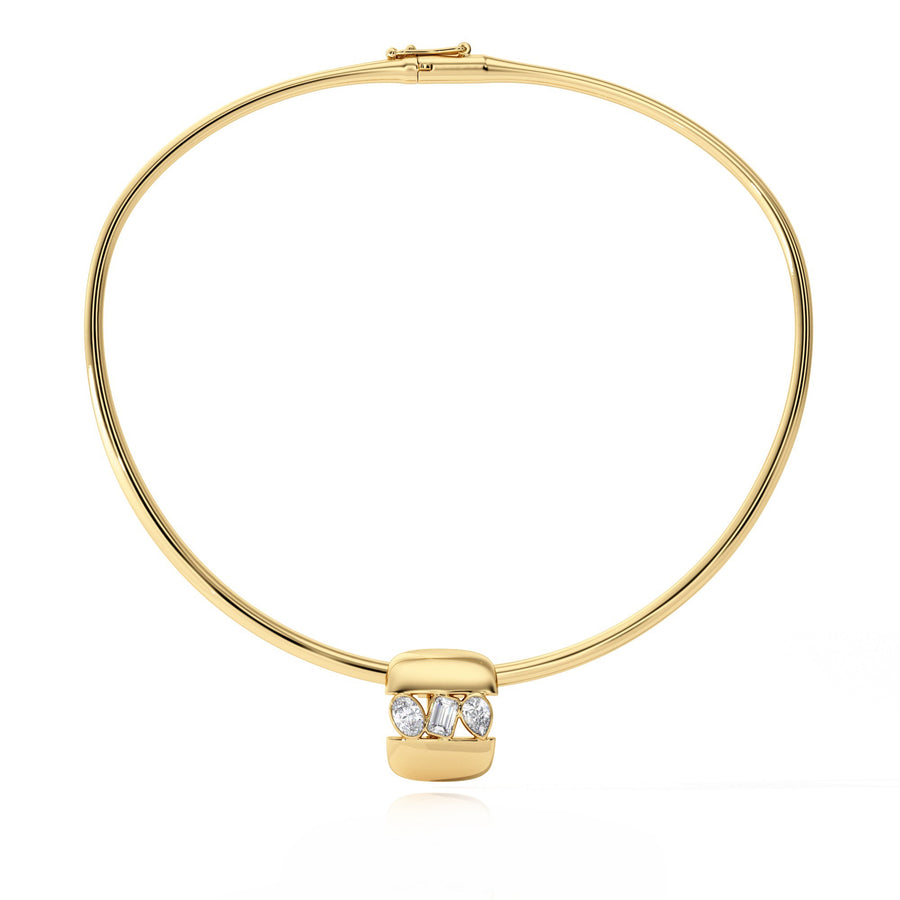 Pendent "Piece of Peace" - SC1002 in Necklace by 18 KARATS