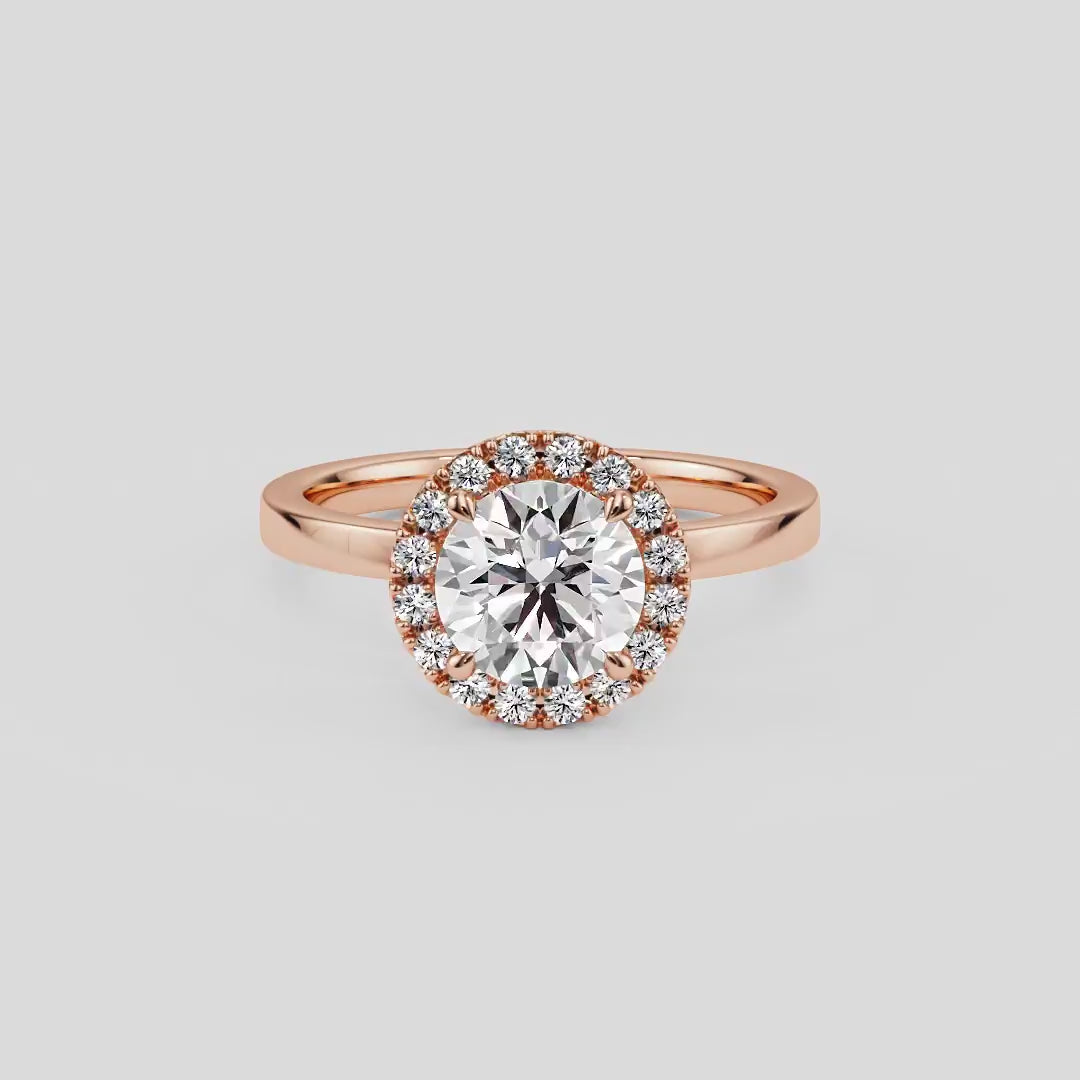 Royal Embrace Engagement Ring - R1202