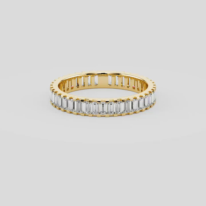 Emerald Mirage Wedding Band - B1014