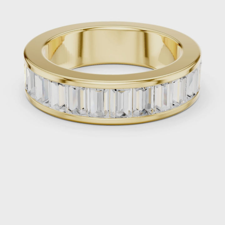 Channel Set Baguette 2.2 ctw Diamond Band - B1154